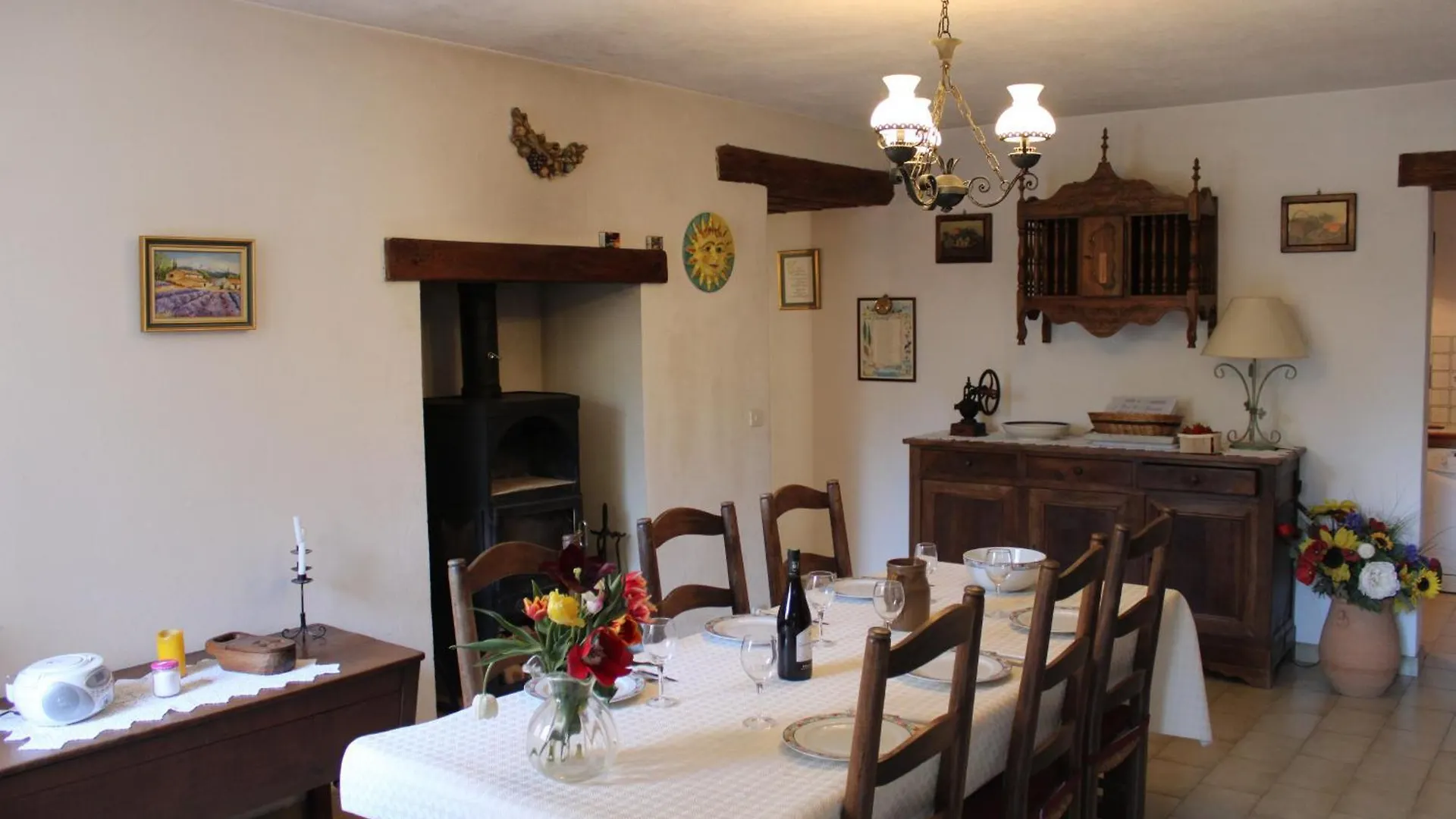 Holiday home Mas Provencal Traditionnel Seguret France